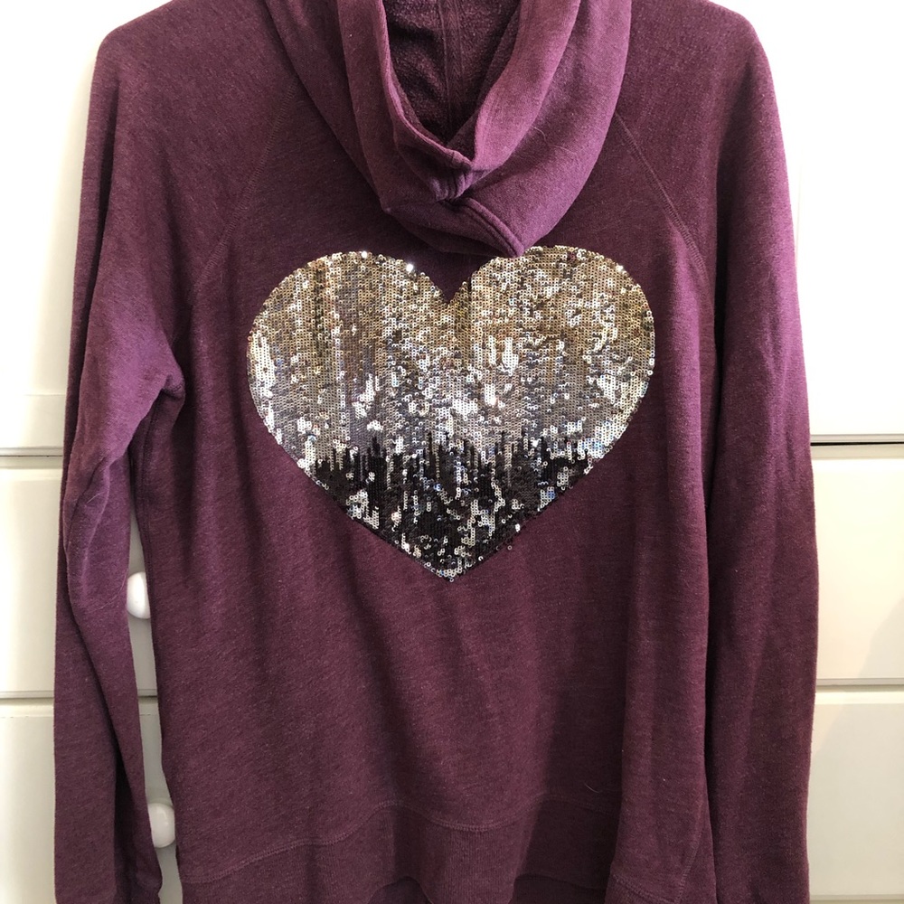 Zip up sweatshirt